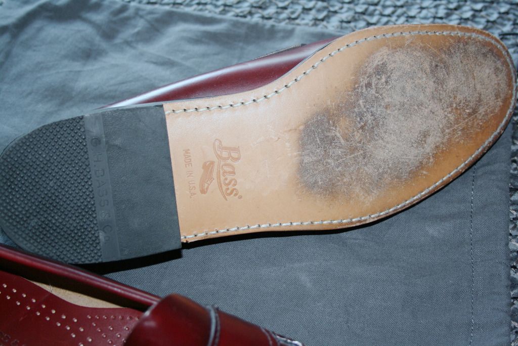 bass weejuns cordovan