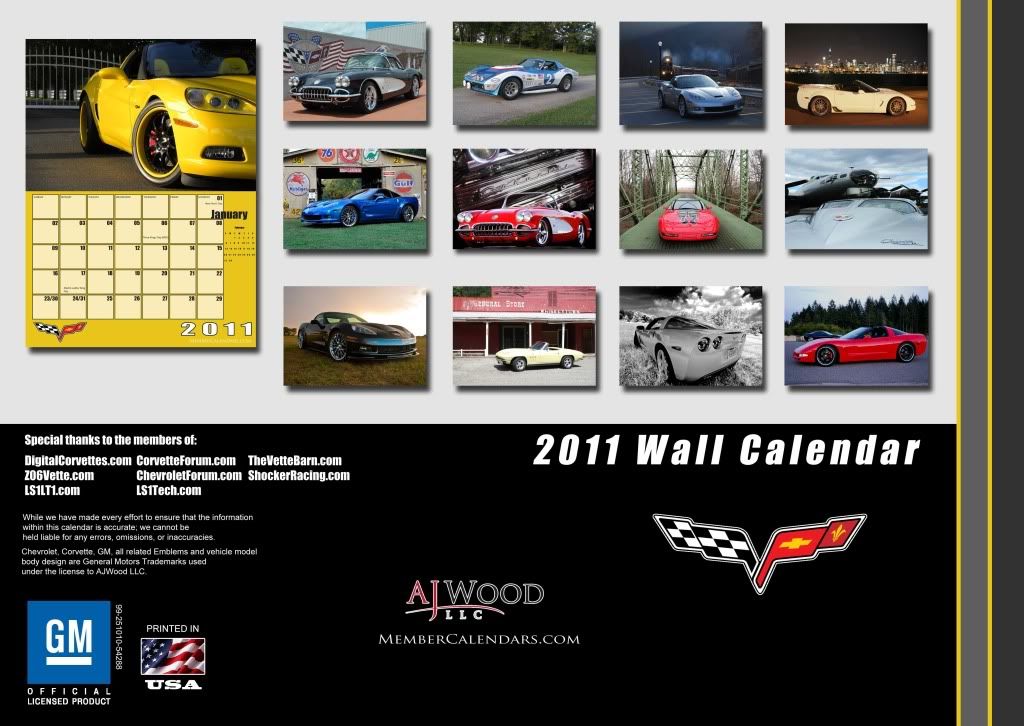 Corvette Calendar