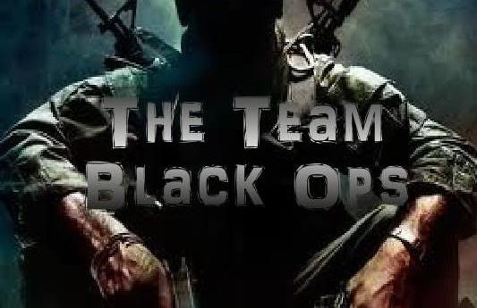 By winning The Team Black Ops logo design so far we've got two members 
