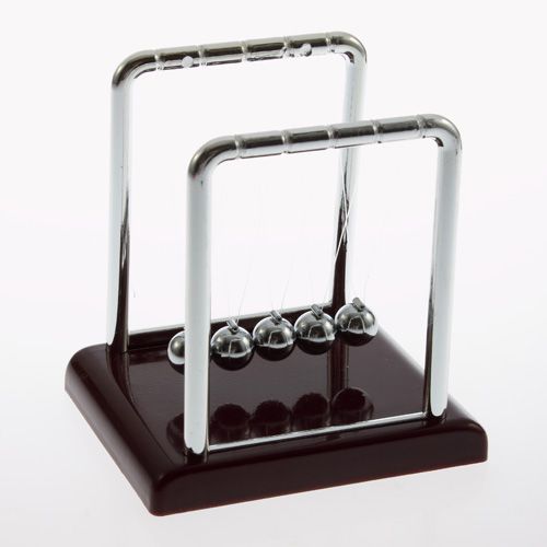 Newton's Cradle Fun Steel Balance Ball Desk Toy Physics Science