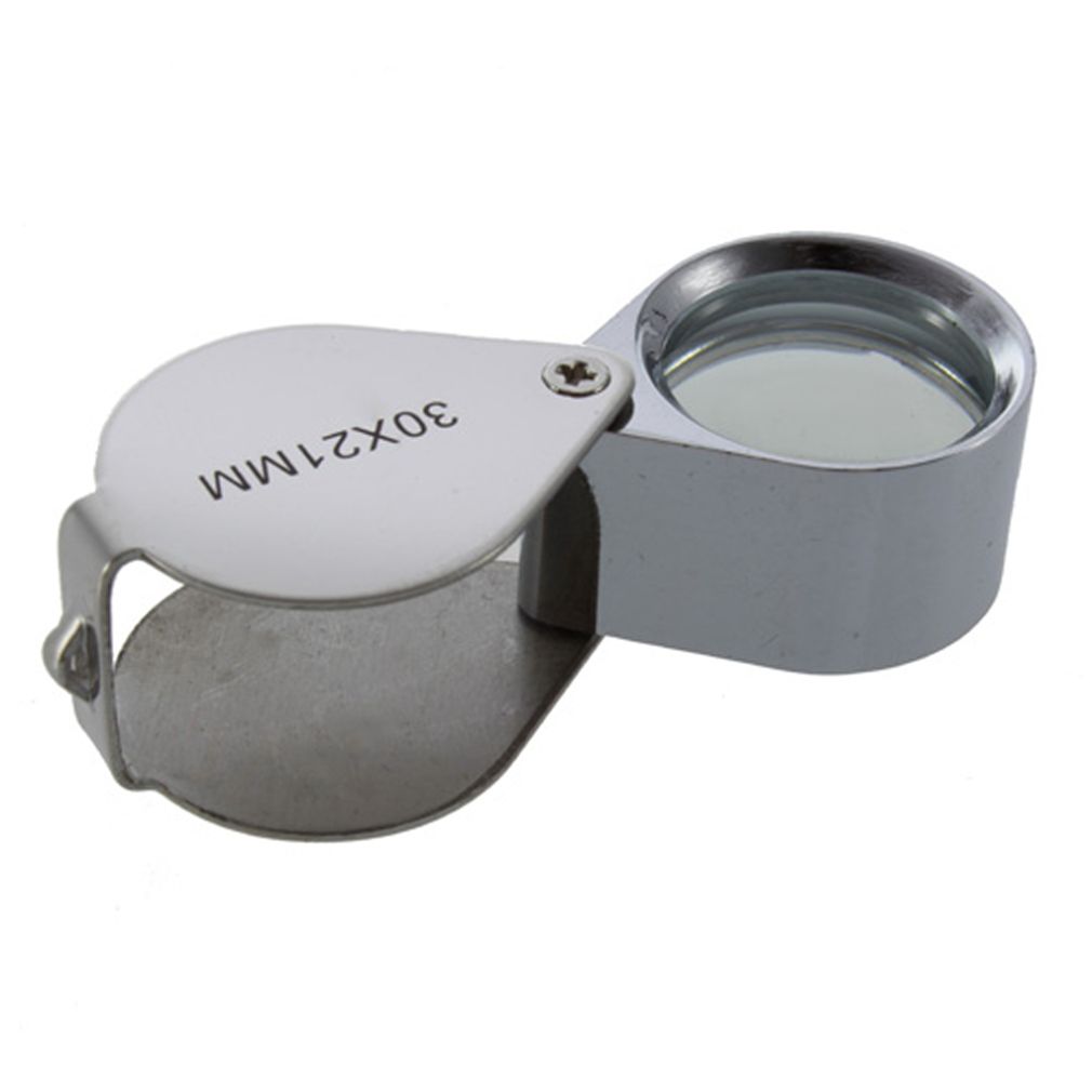 30X Glass Magnifying Magnifier Jeweler Eye Jewelry Loupe LoopTL1652