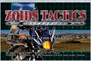 Ps2 Zoids Tactics Jpn