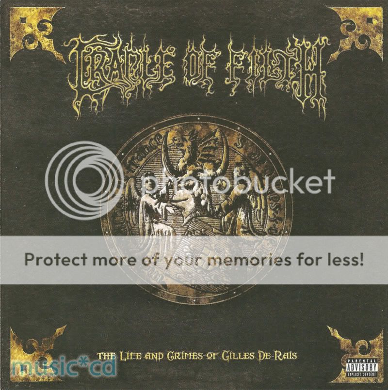 Cradle of Filth   The Life and Grimes of Gilles de Rais (2008)