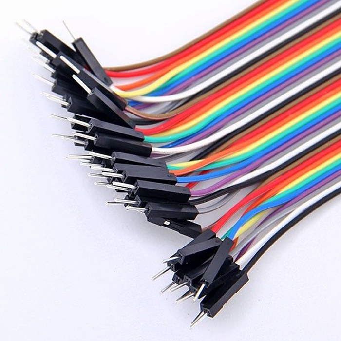 40 Pin Spacing Pin Headers 20cm WITH 2.54mm Jumper Wire Cable ...