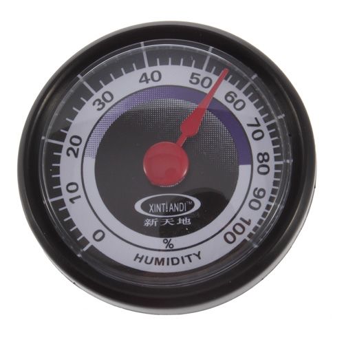 Analog Hygrometer Humidity Meter Mini Power Free Indoor Outdoor