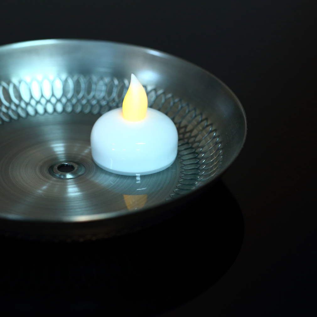 Water Float Simulation Flameless No Smoke LED Candle Light for Party Wedding S9