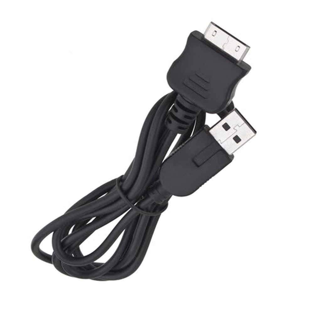 New 2 in 1 USB Data Charge Cable for PSP Go Transferring Data Black Light Weight