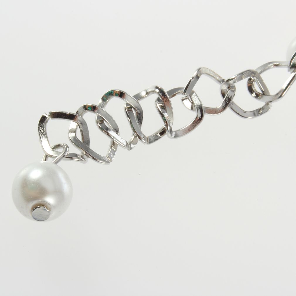 Lady Women Jewelry Beads Shell Chain Bracelet Cuff Quartz Wrist Watch Gift New