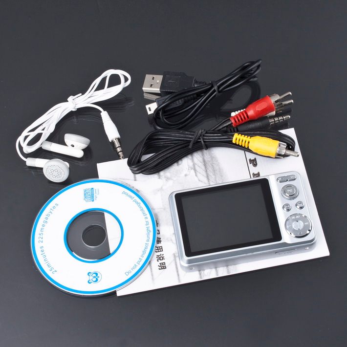 2GB 2.4LCD  MP4 Video Player with Digital Camera and Games Portable 