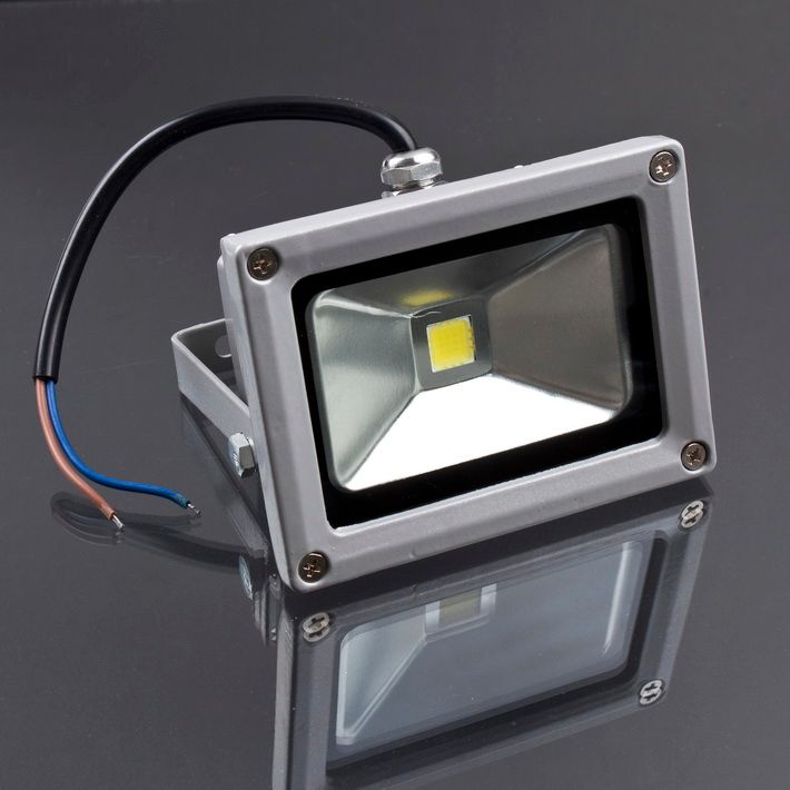 85 265V 10W Cool White LED Flood Light Floodlight Waterproof Garden 