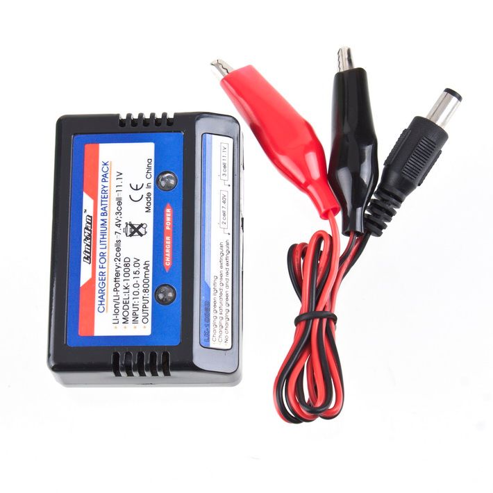   Charger For 7.4V/11.1V 2S 3S 3Cells Li PO Li Polymer Li Poly Battery