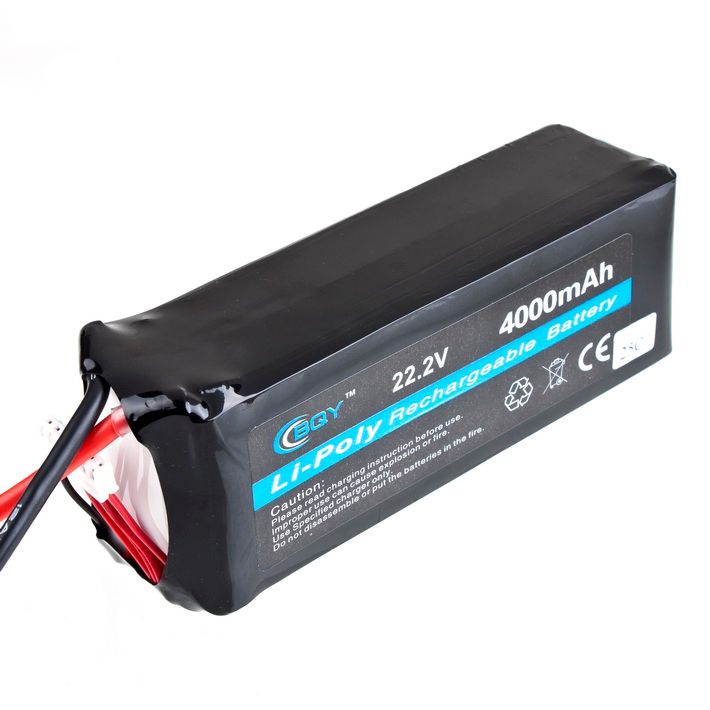   Akku 22.2V 22.2 V 6S 4000MAH 45C/35C/25C battery For RC Helicopter 600