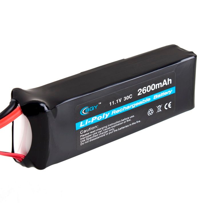 BQY 2600MAH 11.1V 3S 20C/25C /30C/35C/45C li po RC Battery AKKU for