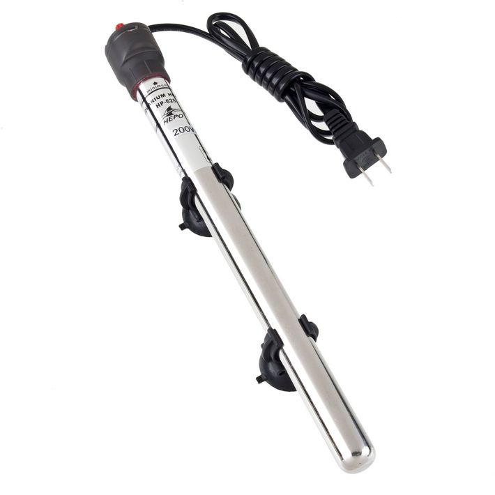 500W/300W/200 Watt Aquarium Submersible Fish Tank Water Heater Warmer 