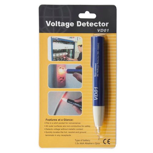AC Non Contact Electric Voltage Test Alert Detector Tester Pen 90 1000V 12 250V