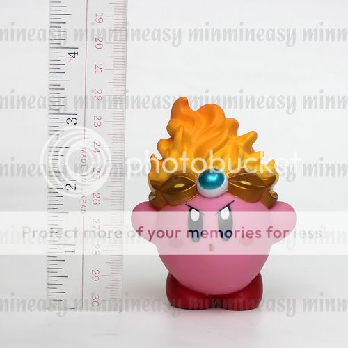 2012 Tomy Wii Nintendo Kirby Mascot Mini Soft Vinyl Figure Toy Doll Set of 5pcs