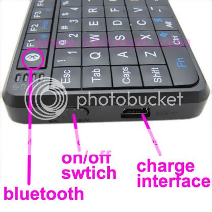 MINI Wireless bluetooth Keyboard Mouse for PC,Phone NEW  