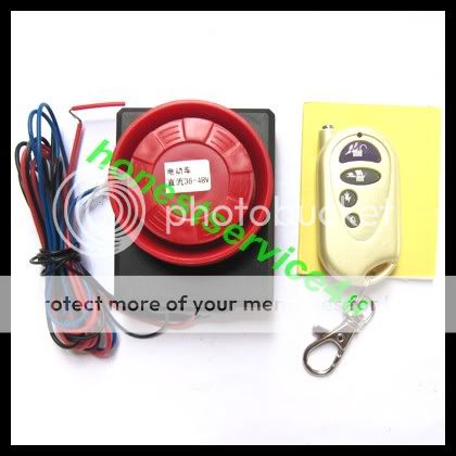 Security Vibration Detector Sensor anti theft Alarm for motorcycle 