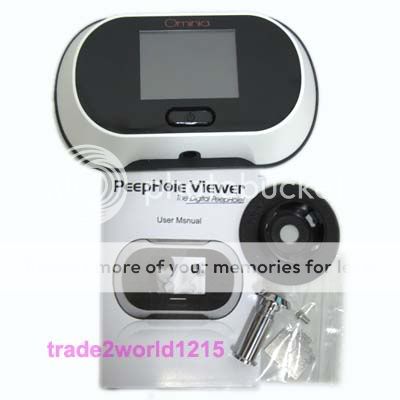 LCD Digital Door Peephole Viewer 150 degrees Cam  